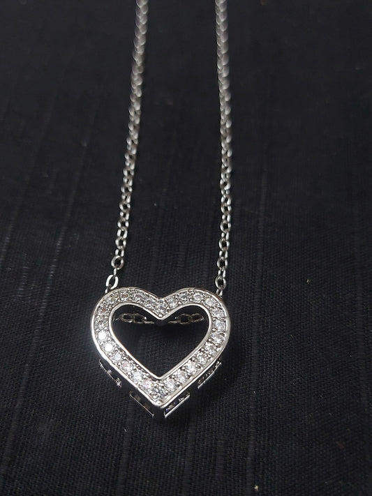 Sleek Silver Necklace – Modern Jewelry for the Sweetest Soul