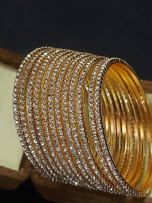 Golden Spark Bangles – Made to Shine at Every Occasion