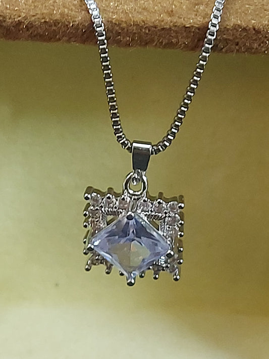 Silver Whisper: A Necklace of Pure Elegance