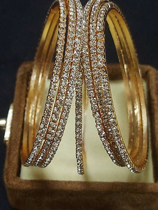 Golden Spark Bangles – Made to Shine at Every Occasion