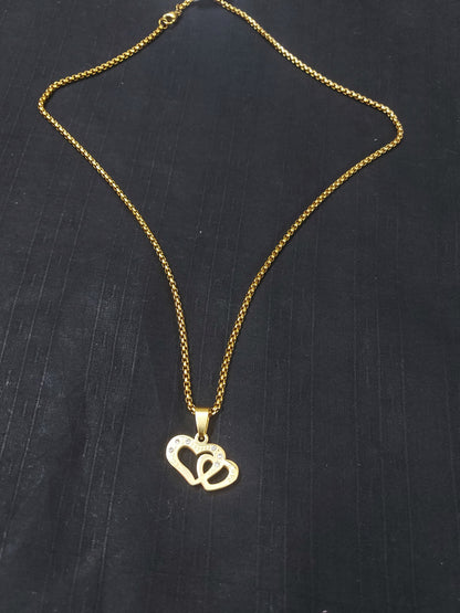 Elegant Golden Necklace for Girls – Shine with Simplicity