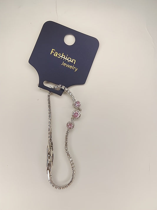 Blush Elegance: Pink Bracelet for Girls